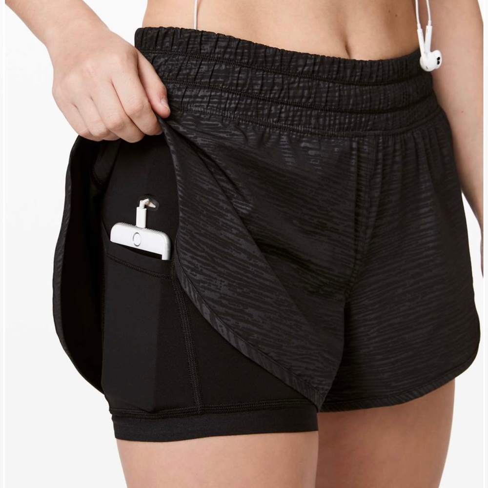 Lululemon Bootcamp ready shorts.